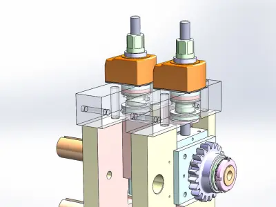 Roll-Forming Stand 3D model