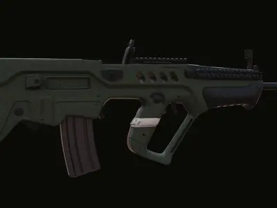 Tar 21 Low-poly 3D model