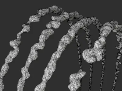 water jets 3D model