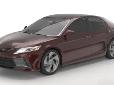 Generic Sedan 04 3D model