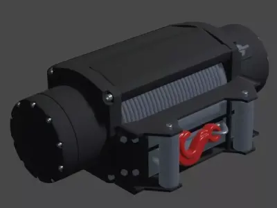 WINCH FOR MARS ROVER 3D model