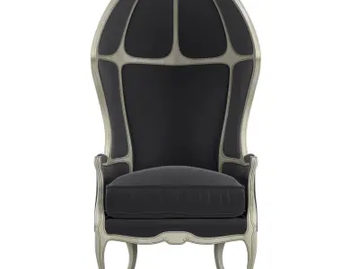 MINI VERSAILLES Armchair Low-poly 3D model