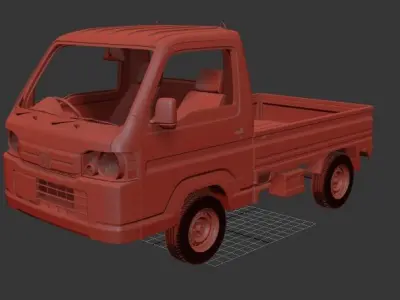 H Acty Truck Mk4 2012 3D print model