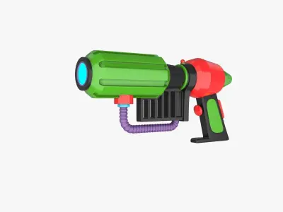 Toy Gun 6 3D model