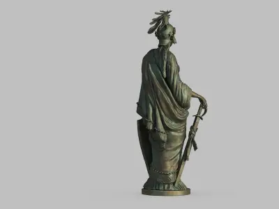 Statue of Freedom 3D model