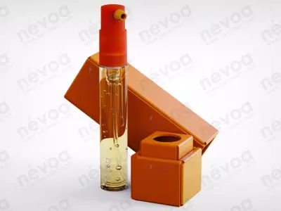 Vial Series - Cream pump CP-SO-01 - 4 ml 3D model