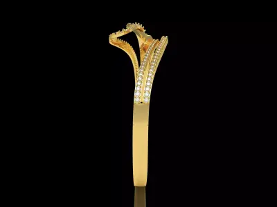 Art Deco Bracelet 38 3D print model