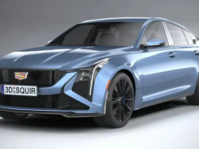 Cadillac CT5-V Blackwing 2025 3D model purchase