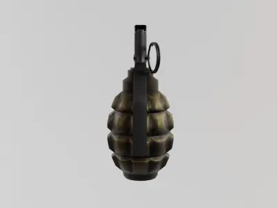 F1 russian grenade 3D model