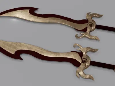 Sword - Servant Of Ares Free 3D model
