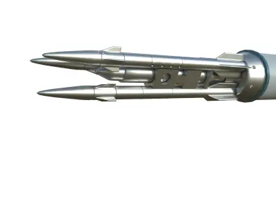 STARStreak antiaircraft missile 3D model