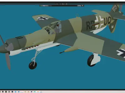 Do-335 Pfeil Free 3D model