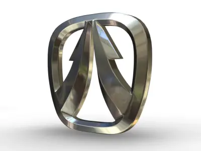 weiwang logo 3D model