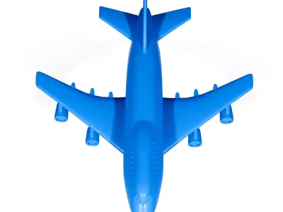 Toy airplane 2 3D print model
