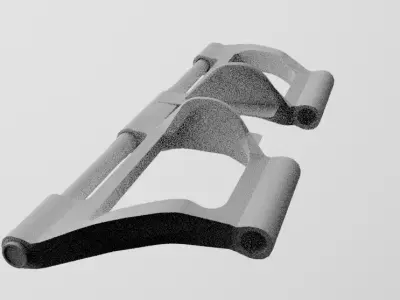 Panzer I Tracks Free low-poly 3D model