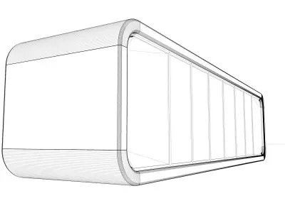 Coodo Mobile modular living 3d model 3D model