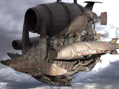 Genma Zeppelin 3  3D model