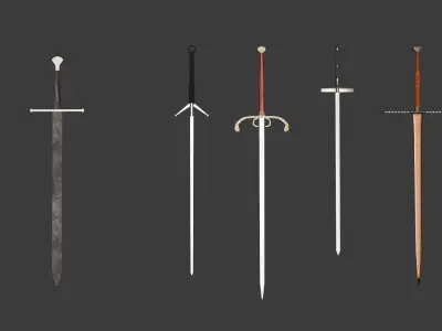 Swords Free 3D model