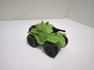 DESERT LION ARMORED VEHICLE 3D print model