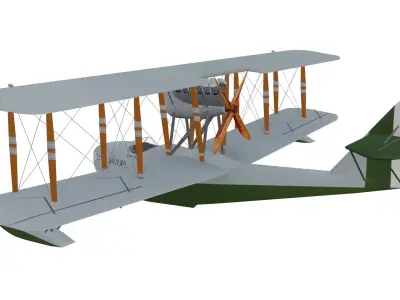 SIAI S16 Low-poly 3D model