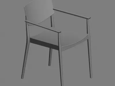 chair 254 3D model