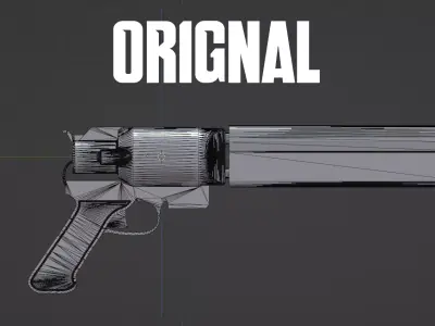 RAIDERS REVOLVER 3D model