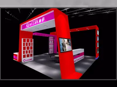 Exhibition - Area - 9X9-3DMAX2009-0131 3D model