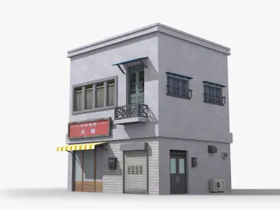 25 Japanese House Collection 3D Model Pack