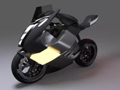 Concept Bike Free 3D model