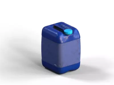 Old Canister Industrial Carafe 25 Liters Low-poly 3D model purchase