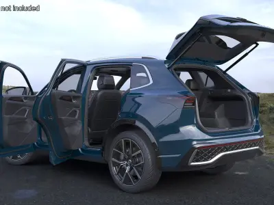  2024 Volkswagen Tiguan R-Line Turquoise 