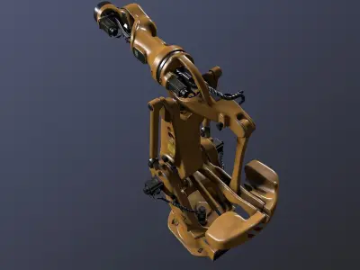 Industrial Robot Hand 3D model