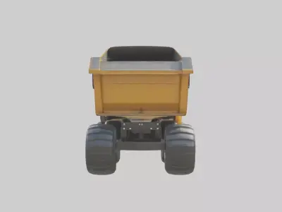 Cartoon Dump Truck model 2 3D model