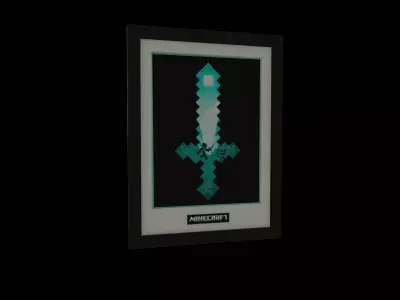 Photo Frame 3D model 2