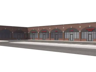 Retail-082 Retail Store 3D model