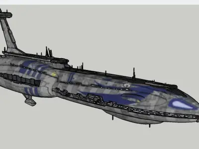 Star Wars Provedenie Low-poly 3D model