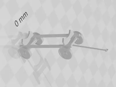 USA Republic Ford JB2 Loon Guided Missile 3D print model