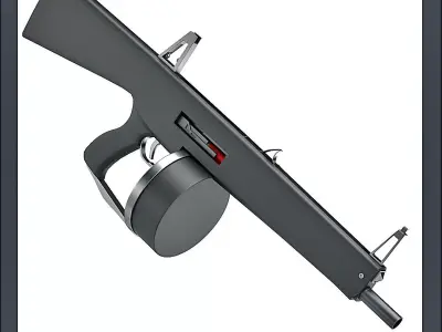 AA12 Shotgun 3D model