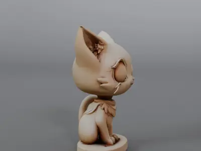 cat decoration 3D model