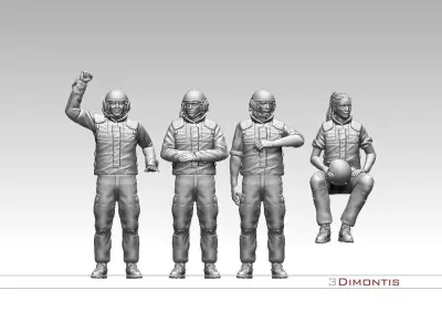 Israel tank crew idf 3D print model purchase