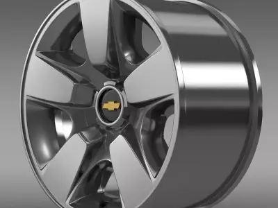 Chevrolet Suburban DE rim 3D model