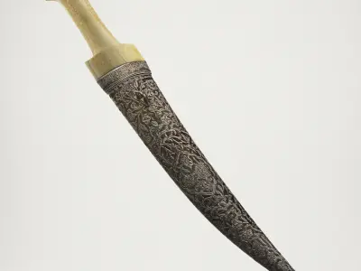 WEAPON DAGGER OTTOMAN - CGTRADER Low-poly 3D model