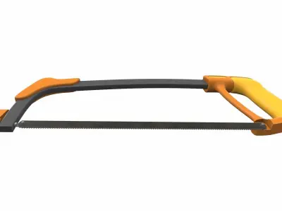 Classic hacksaw colect 3D model
