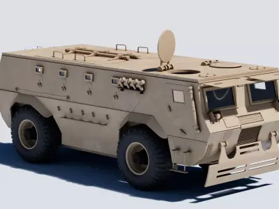 Fahd vehicle 3D model
