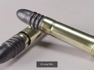 BULLETS three 3D Model Pack