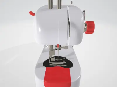 Singer handy electric sewing machine 3D model