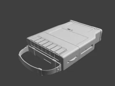 Base Model For Games And Texture Studies Free low-poly 3D model