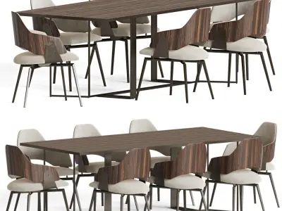 Dining Set 111 3D model