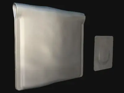 KD-1  ROKA Personal Decontamination Kit Low-poly 3D model