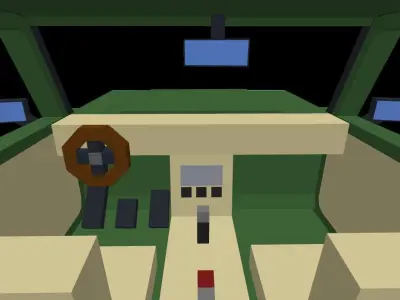Low-Poly Jeep Low-poly 3D model